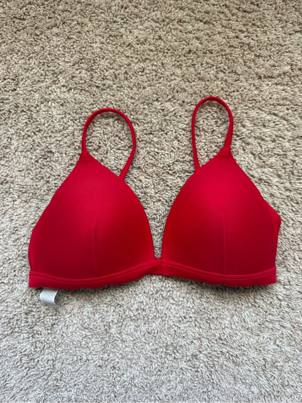 Lululemon Red Bathing Suit Top